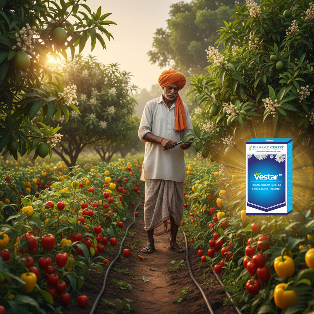 Balancing Vegetative Growth and Flowering for Higher Crop Yields using Vestar